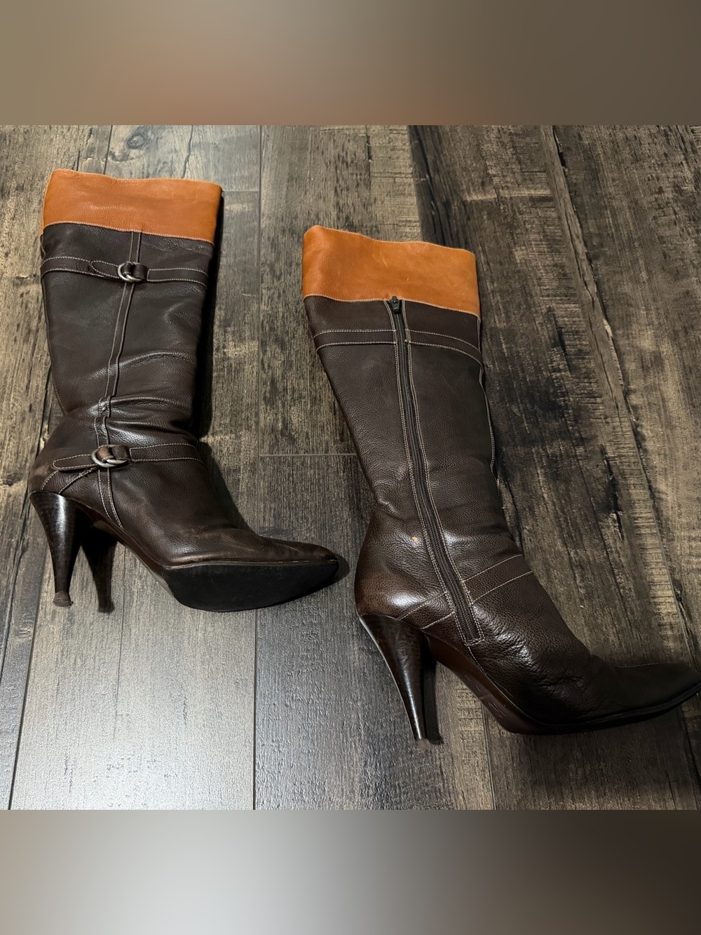 Cole Haan collection brown boots